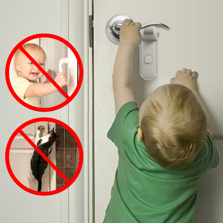 Door handle lock in everyday use